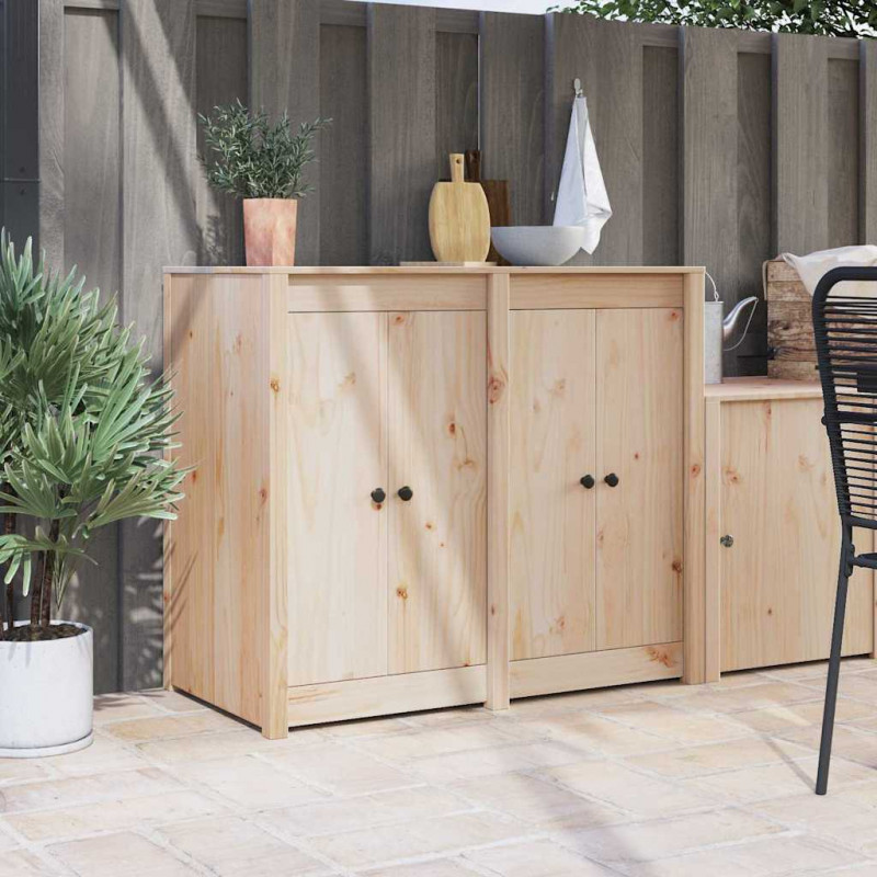 Drzwi do kuchni MEPPEL 2 pcs Kremowy 50 x 9 x 82 cm