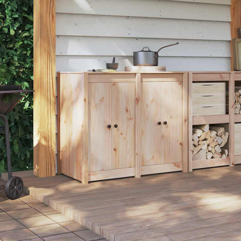 Drzwi do kuchni MEPPEL 2 pcs Kremowy 50 x 9 x 82 cm