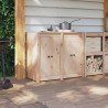Drzwi do kuchni MEPPEL 2 pcs Kremowy 50 x 9 x 82 cm