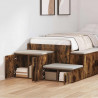 Szafka do przechowywania 2 pcs Dąb wędzony 103 x 41 x 40 cm