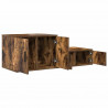 Szafka do przechowywania 2 pcs Dąb wędzony 103 x 41 x 40 cm