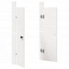 Drzwi do kuchni MEPPEL Biały 50 x 9 x 82 cm Lite drewno sosnowe