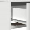 Toaletka Biały 50 x 41 x 140 cm Materiał drewnopochodny