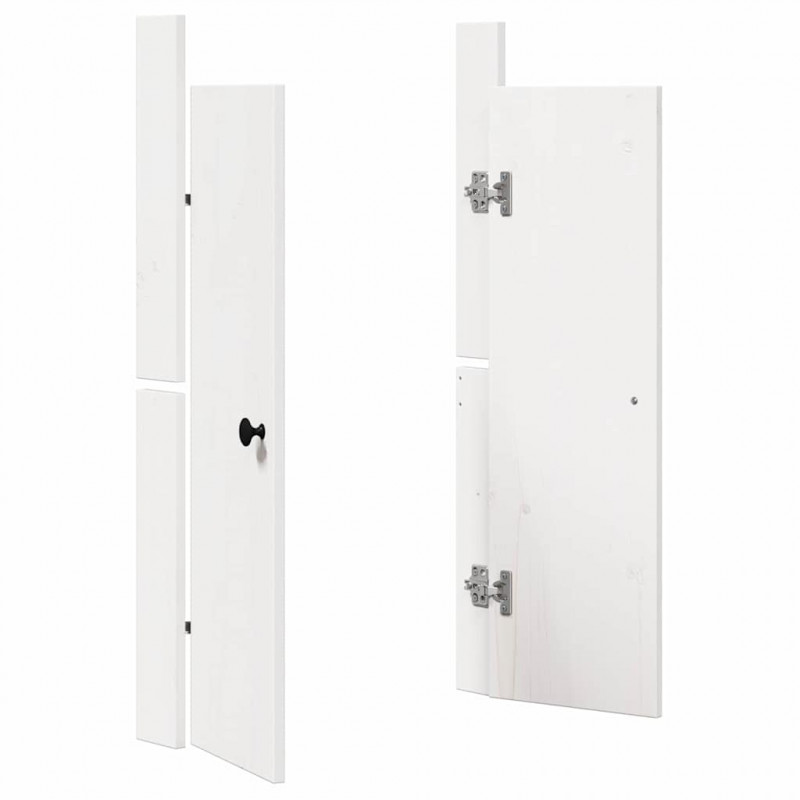 Drzwi do kuchni MEPPEL 2 pcs Biały 50 x 9 x 82 cm
