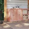 Drzwi do kuchni MEPPEL 2 pcs Brązowy 50 x 9 x 82 cm