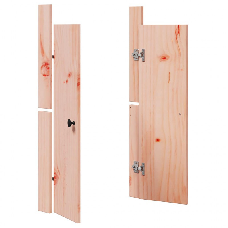 Drzwi do kuchni MEPPEL 2 pcs Brązowy 50 x 9 x 82 cm