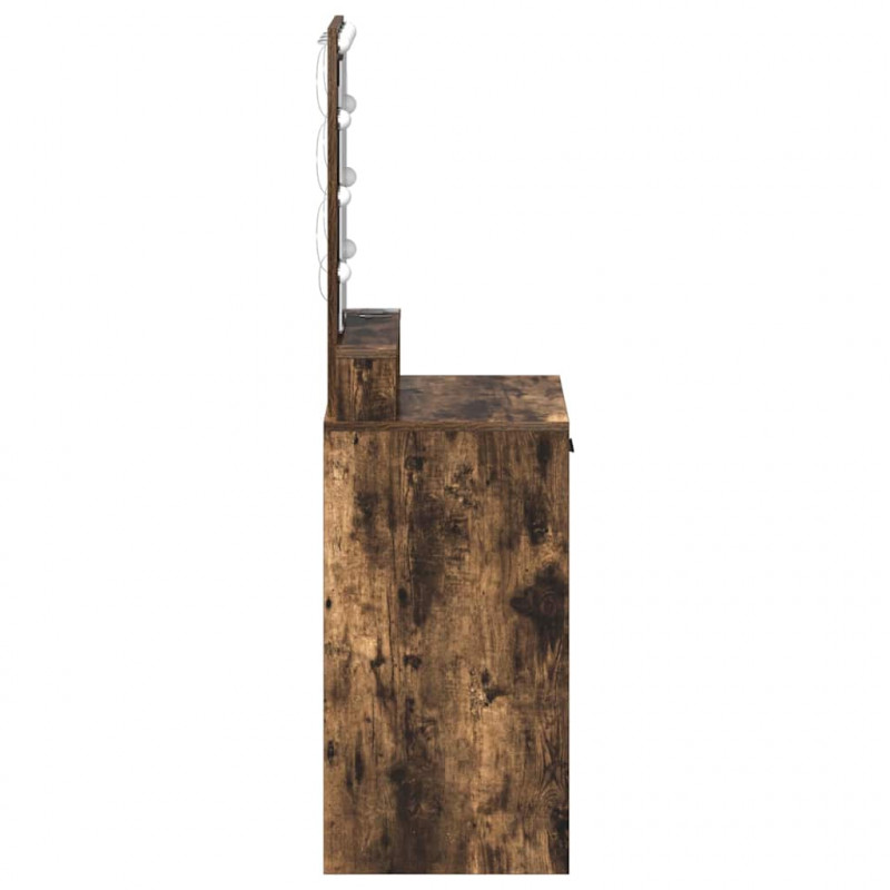 Toaletka Brązowy 50 x 41 x 140 cm Materiał drewnopochodny