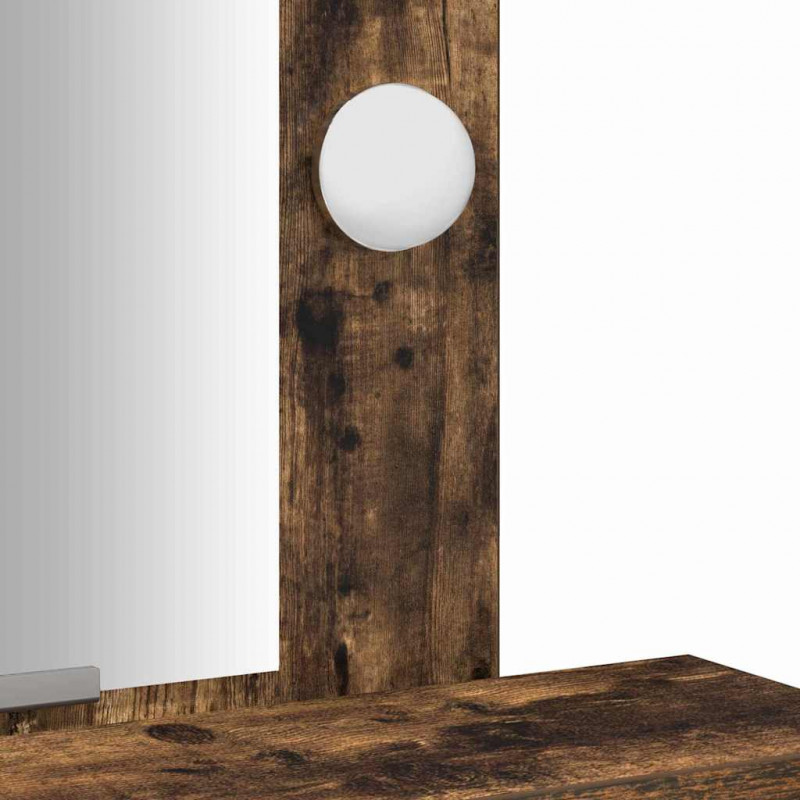 Toaletka Brązowy 50 x 41 x 140 cm Materiał drewnopochodny