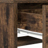 Toaletka Brązowy 50 x 41 x 140 cm Materiał drewnopochodny
