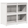 Szafka kuchenna z półką MEPPEL Ciepła biel 106 x 55 x 92 cm