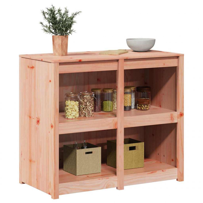 Szafka kuchenna z półką MEPPEL Brązowy dąb 106 x 55 x 92 cm