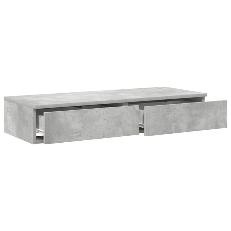 Szuflady do łóżka Betonowy szary 100 x 36,5 x 16,5 cm