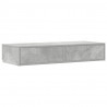 Szuflady do łóżka Betonowy szary 100 x 36,5 x 16,5 cm