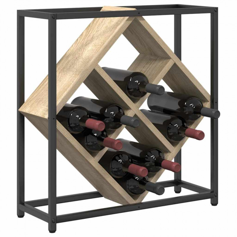 Regał na wino Dąb Sonoma 51 x 18 x 52,5 cm