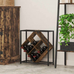 Regał na wino Dąb wędzony 51 x 18 x 52,5 cm