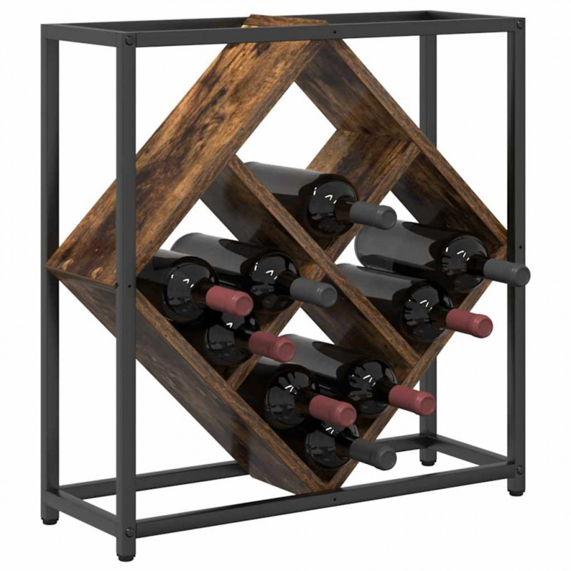 Regał na wino Dąb wędzony 51 x 18 x 52,5 cm