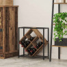 Regał na wino Stare drewno 51 x 18 x 52,5 cm