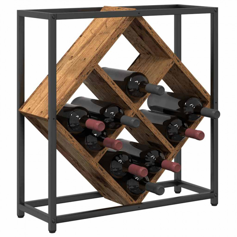 Regał na wino Stare drewno 51 x 18 x 52,5 cm