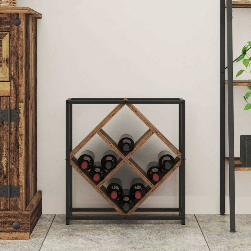 Regał na wino Stare drewno 51 x 18 x 52,5 cm