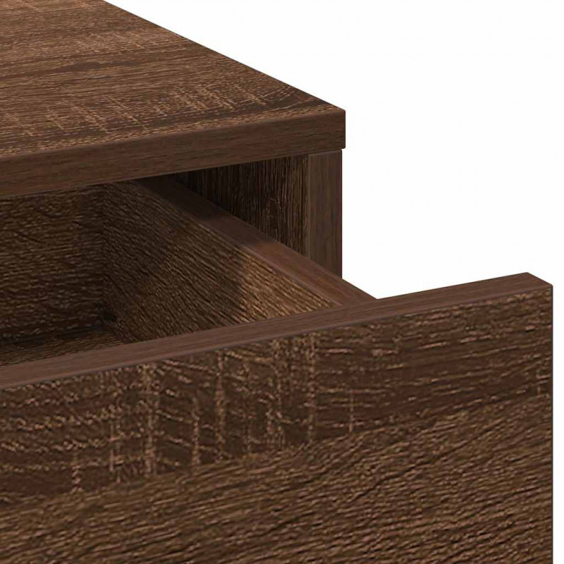 Toaletka Brązowy 100 x 41 x 140 cm Materiał drewnopochodny