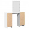 Toaletka Biały 102 x 33 x 135 cm Materiał drewnopochodny