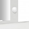 Toaletka Biały 102 x 33 x 135 cm Materiał drewnopochodny