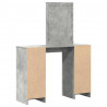 Toaletka Jasnoszary 102 x 33 x 135 cm Materiał drewnopochodny