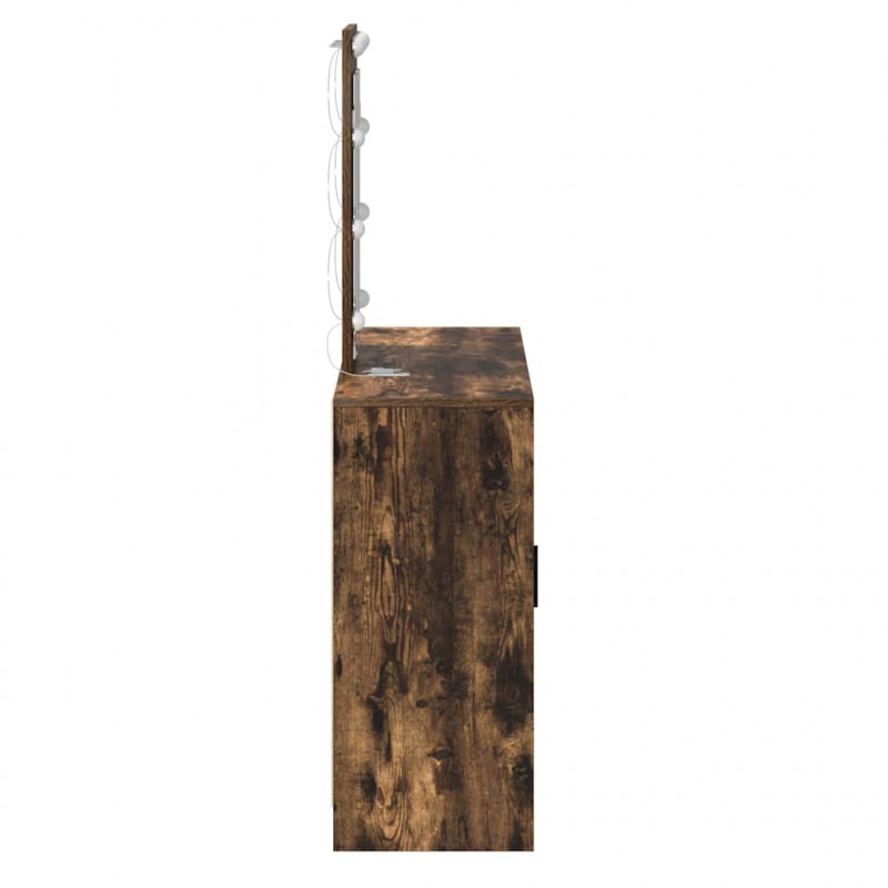Toaletka Brązowy 102 x 33 x 135 cm Materiał drewnopochodny