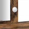 Toaletka Brązowy 102 x 33 x 135 cm Materiał drewnopochodny