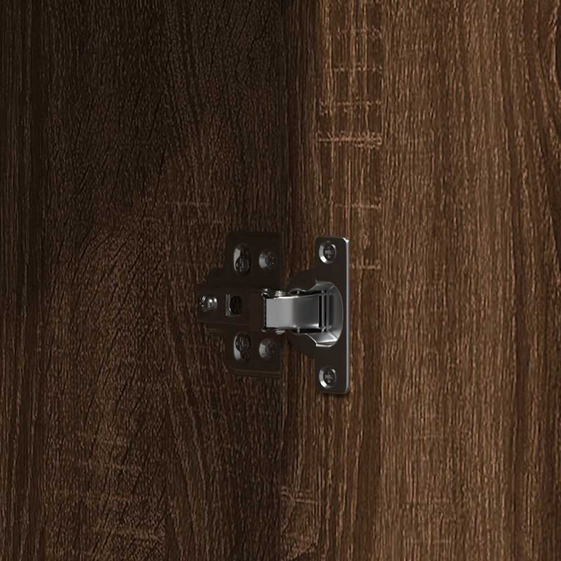Toaletka Brązowy 102 x 33 x 135 cm Materiał drewnopochodny