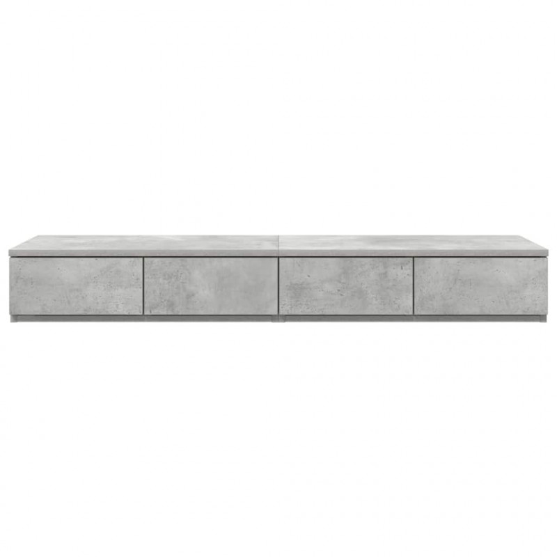 Szuflady do łóżka Betonowy szary 120 x 36,5 x 16,5 cm