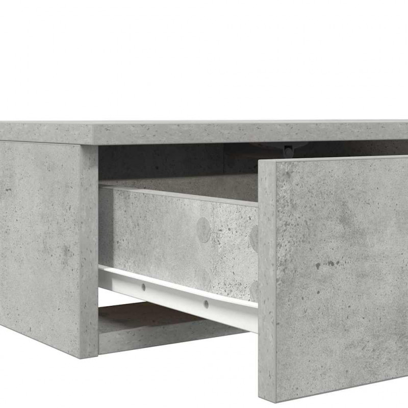 Szuflady do łóżka Betonowy szary 120 x 36,5 x 16,5 cm
