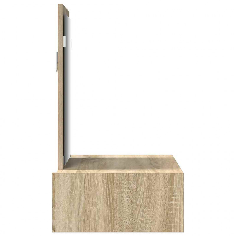 Toaletka Brązowy 60 x 40 x 70 cm Materiał drewnopochodny