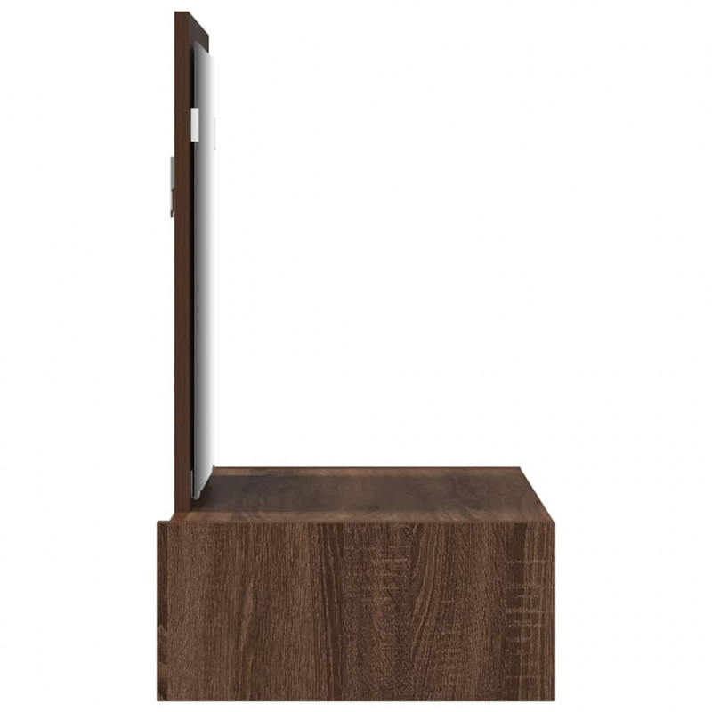 Toaletka Brązowy 60 x 40 x 70 cm Materiał drewnopochodny