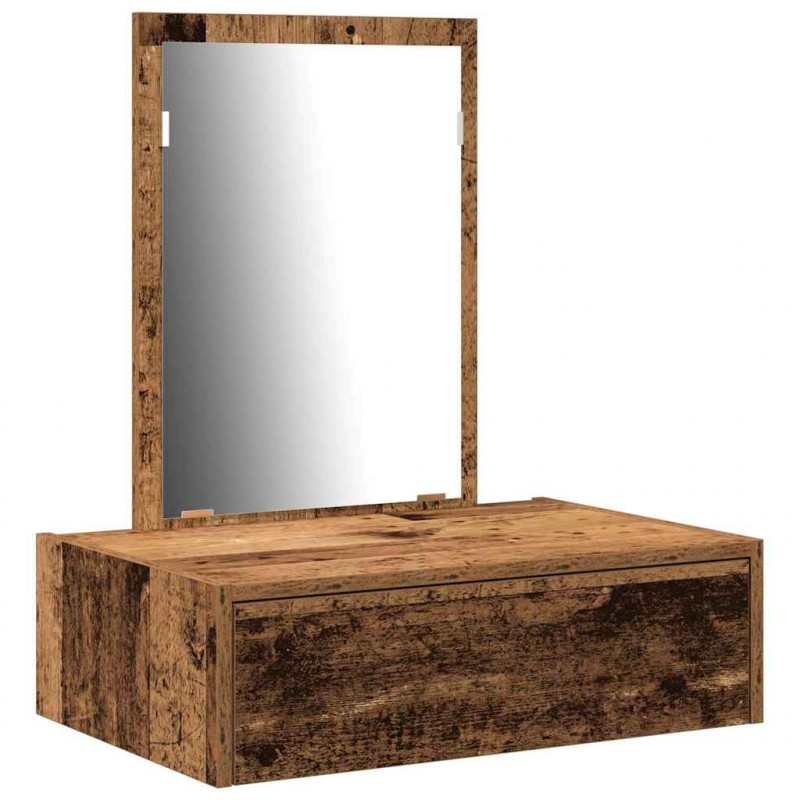 Toaletka Brązowy 60 x 40 x 70 cm Materiał drewnopochodny