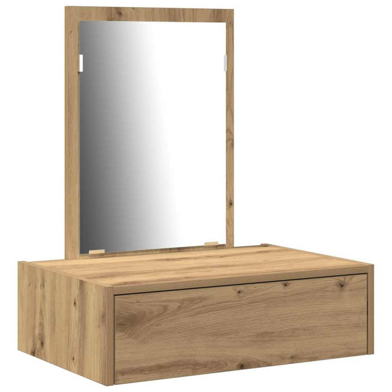 Toaletka Brązowy 60 x 40 x 70 cm Materiał drewnopochodny