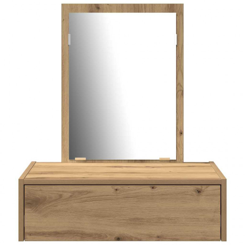Toaletka Brązowy 60 x 40 x 70 cm Materiał drewnopochodny