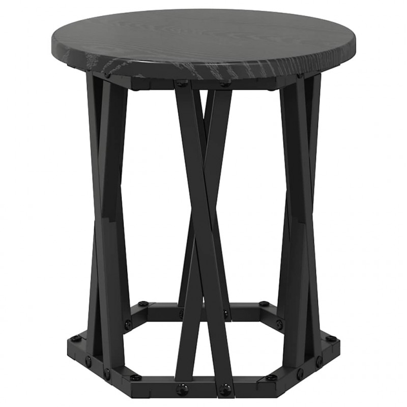 Stolik boczny do nestingu 3 pcs Czarny Dąb