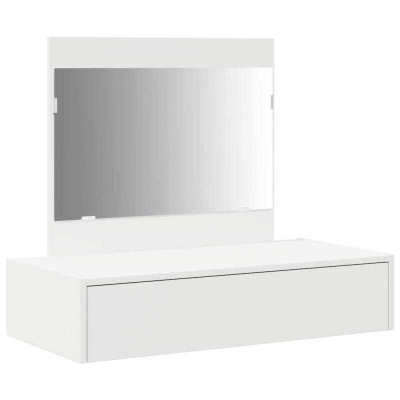 Toaletka Biały 83 x 40 x 70 cm Materiał drewnopochodny