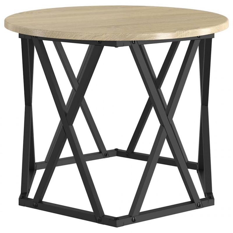 Stolik boczny do nestingu 3 pcs Dąb Sonoma