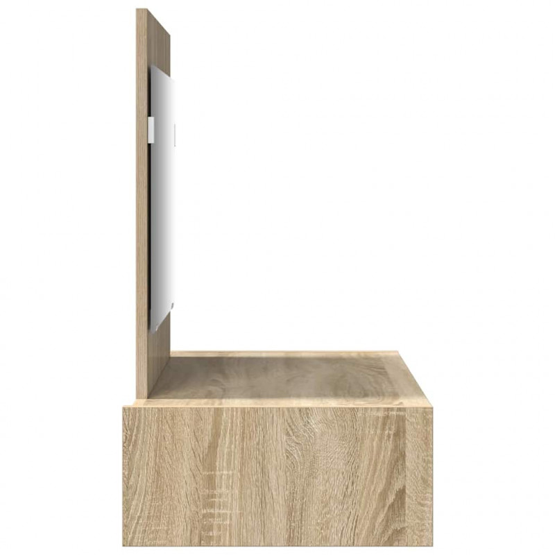 Toaletka Brązowy 83 x 40 x 70 cm Materiał drewnopochodny