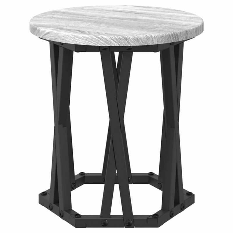 Stolik boczny do nestingu 3 pcs Szary Sonoma