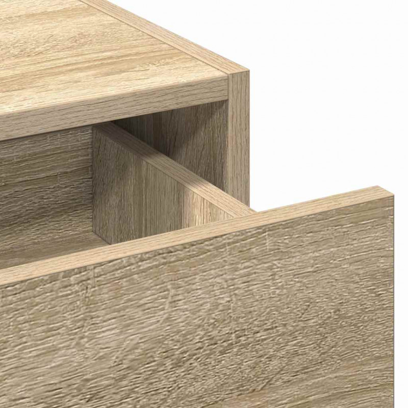 Toaletka Brązowy 83 x 40 x 70 cm Materiał drewnopochodny