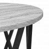 Stolik boczny do nestingu 3 pcs Szary Sonoma