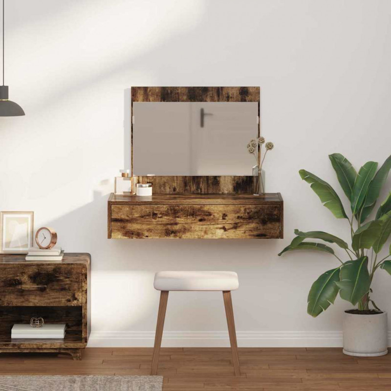 Toaletka Brązowy 83 x 40 x 70 cm Materiał drewnopochodny