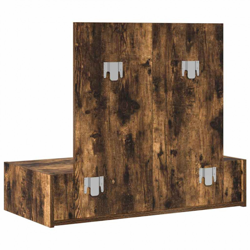 Toaletka Brązowy 83 x 40 x 70 cm Materiał drewnopochodny