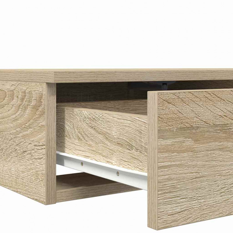 Szuflady do łóżka z szufladą Dąb Sonoma 150 x 36,5 x 16,5 cm