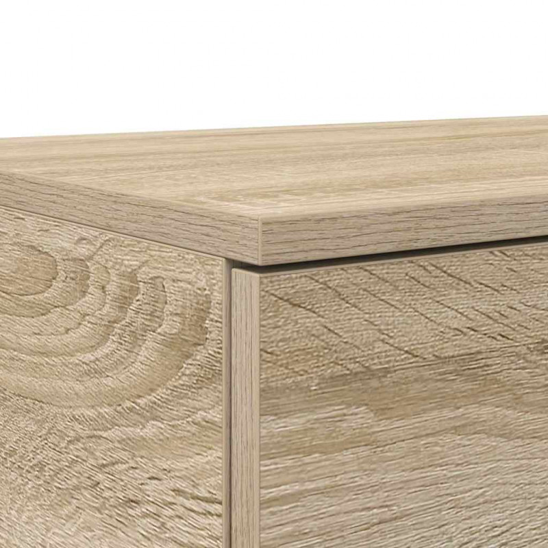 Szuflady do łóżka z szufladą Dąb Sonoma 150 x 36,5 x 16,5 cm