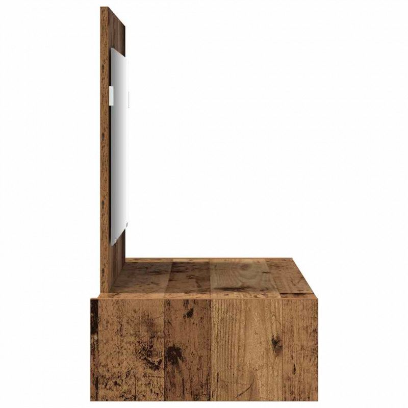 Toaletka Brązowy 83 x 40 x 70 cm Materiał drewnopochodny