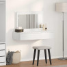 Toaletka Biały 100 x 40 x 70 cm Materiał drewnopochodny
